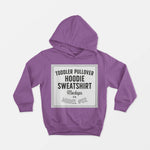 Load image into Gallery viewer, Toddler pullover hoodie sweatshirt

