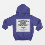 Load image into Gallery viewer, Toddler pullover hoodie sweatshirt
