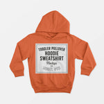 Load image into Gallery viewer, Toddler pullover hoodie sweatshirt
