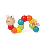 Load image into Gallery viewer, Colorful Wooden Worm Puzzles
