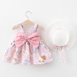 Load image into Gallery viewer, Baby Girl Dress 2020 Summer Bow
