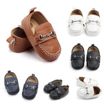Load image into Gallery viewer, Leather baby boy shoes
