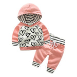 Load image into Gallery viewer, Hooded Sweatshirt Striped
