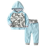 Load image into Gallery viewer, Hooded Sweatshirt Striped

