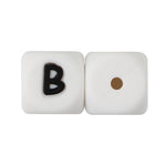 Load image into Gallery viewer, Letter Silicone Beads
