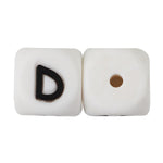 Load image into Gallery viewer, Letter Silicone Beads
