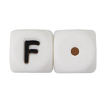 Load image into Gallery viewer, Letter Silicone Beads
