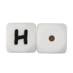 Load image into Gallery viewer, Letter Silicone Beads
