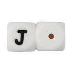 Load image into Gallery viewer, Letter Silicone Beads
