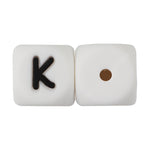 Load image into Gallery viewer, Letter Silicone Beads
