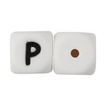 Load image into Gallery viewer, Letter Silicone Beads
