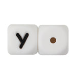 Load image into Gallery viewer, Letter Silicone Beads
