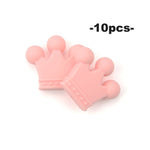 Load image into Gallery viewer, Silicone Crown Beads BPA
