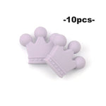 Load image into Gallery viewer, Silicone Crown Beads BPA
