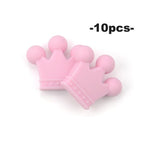 Load image into Gallery viewer, Silicone Crown Beads BPA
