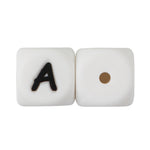 Load image into Gallery viewer, Letter Silicone Beads
