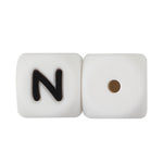 Load image into Gallery viewer, Letter Silicone Beads
