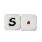 Load image into Gallery viewer, Letter Silicone Beads
